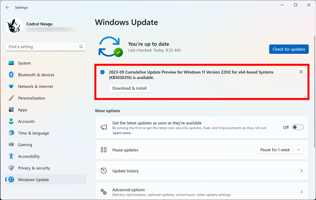How to get the 22H2 Moment 4 update for Windows 11