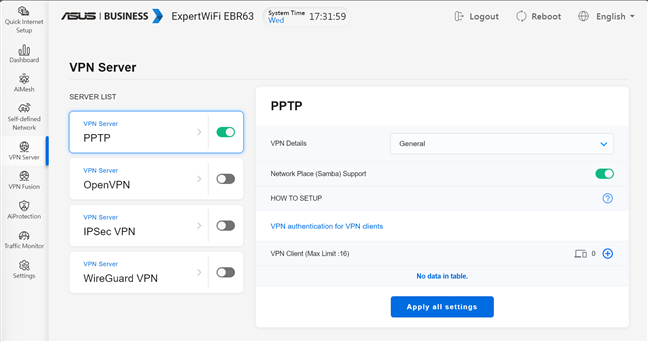 You have plenty of options for setting up a VPN server