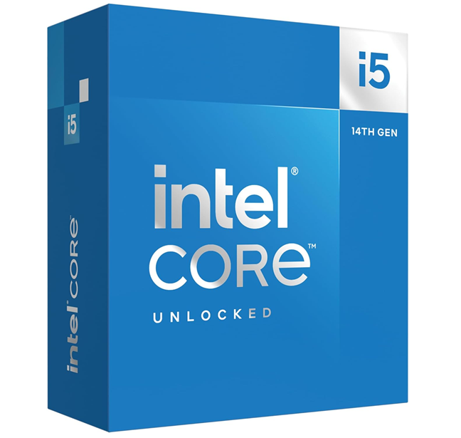 The box of the Intel Core i5-14600K processor
