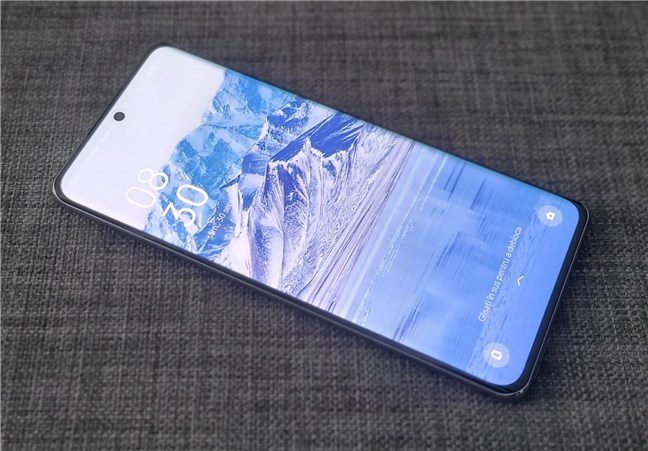 The screen of the OPPO Reno10 5G