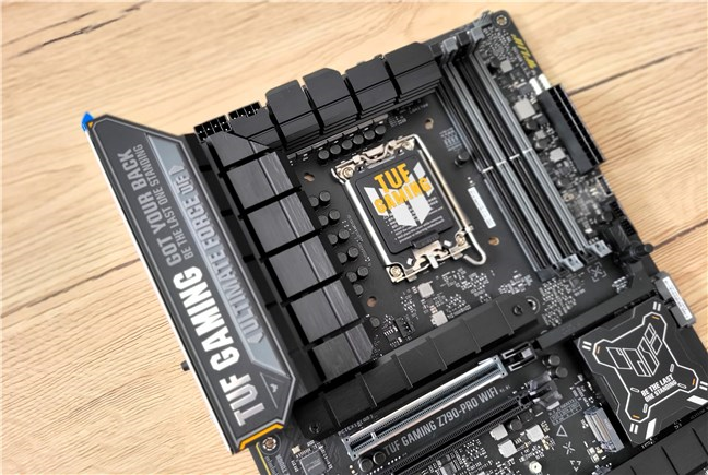 ASUS TUF Gaming Z790-Pro Wi-Fi uses an LGA 1700 socket