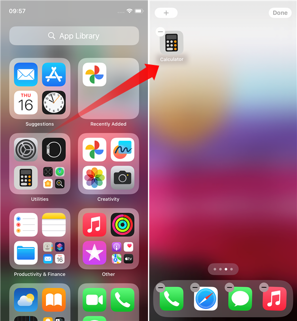 How to use the App Library to add a new Home Screen page on your iPhone