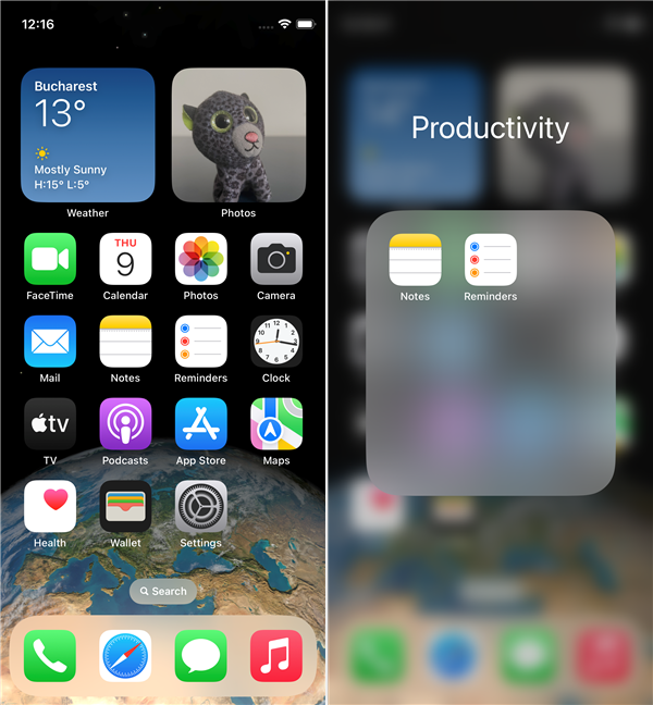 Customizing an iPhone is also about organizing apps