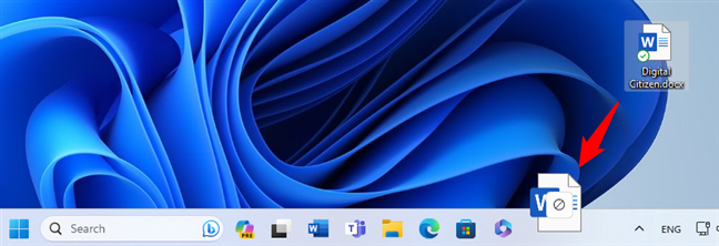 You can't drag documents on the taskbar to open them