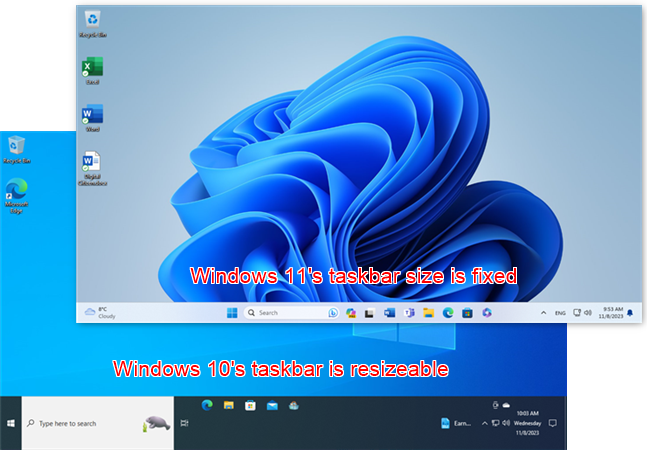 Windows 11â€™s taskbar canâ€™t be resized