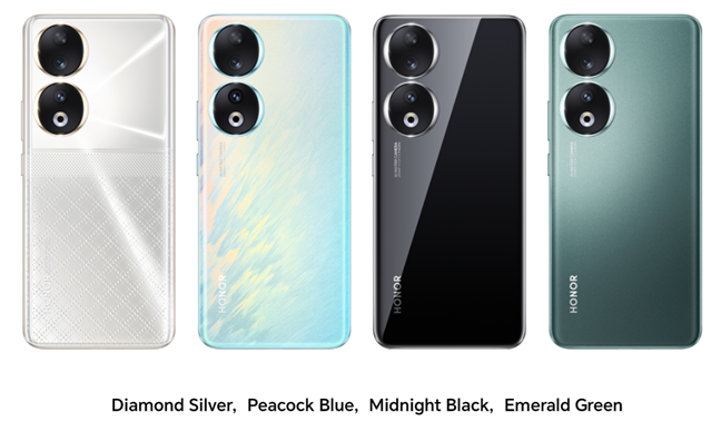 Color options for the HONOR 90