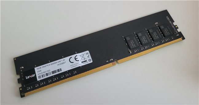 The Lexar DDR4-3200 RAM module