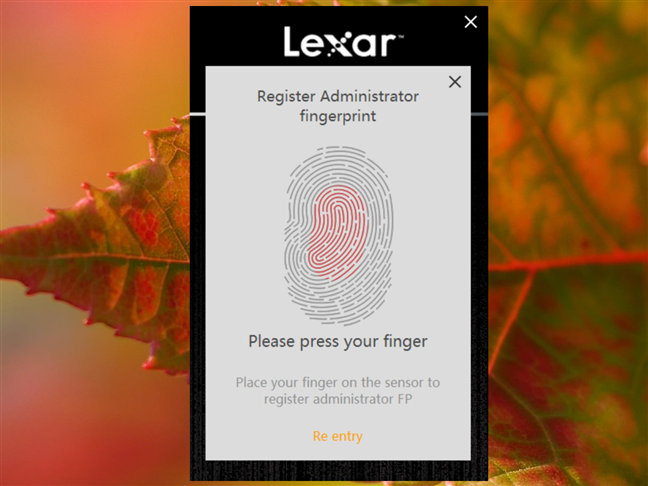 You can register up to 10 fingerprints