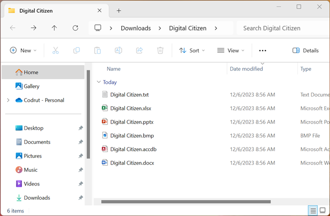 Windows 11 can open the extracted files in a new File Explorer window