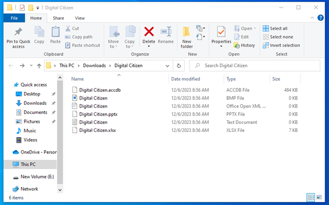 Windows 10 can show the extracted files in a new File Explorer window