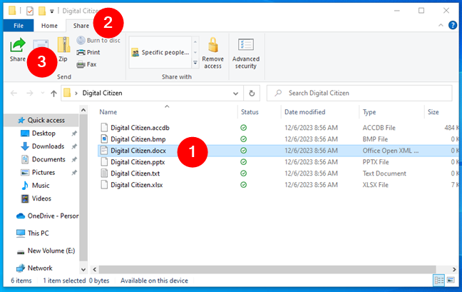 How to create a ZIP file in Windows 10 using File Explorer