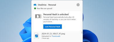 What is and how to use Personal Vault in OneDrive