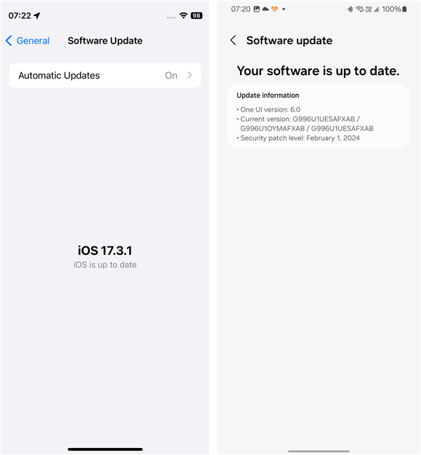 iPhones get OS updates for much longer than Androids
