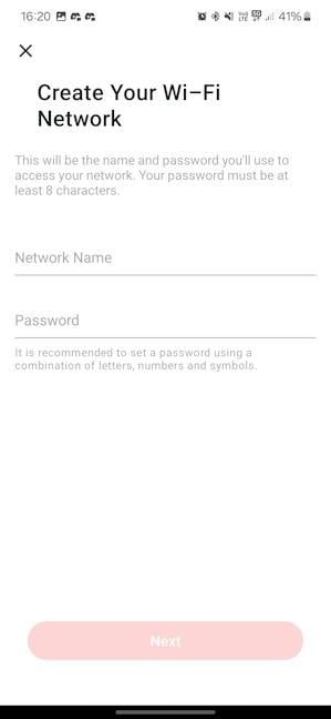 Setting your Wi-Fi name and password