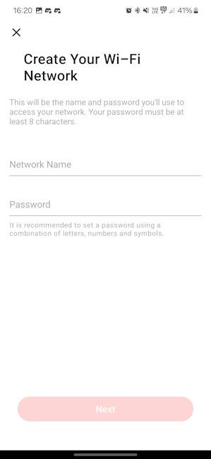 Setting your Wi-Fi name and password