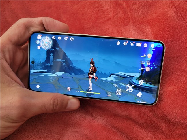 Gaming on the Samsung Galaxy S24
