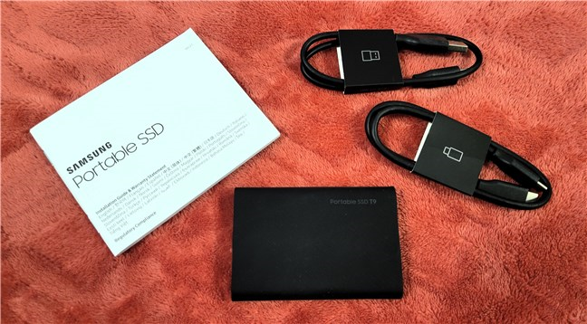 Unboxing the Samsung T9 SSD