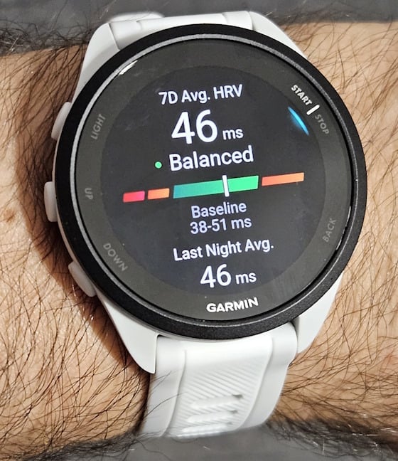 The heart rate data is quite useful