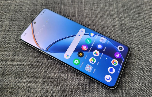 The realme 12 Pro 5G has a large OLED screen