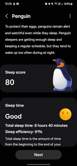 How well you sleep?