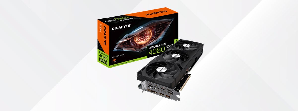 GIGABYTE GeForce RTX 4080 SUPER WINDFORCE 16G review