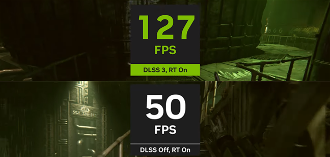 Frame Generation is available in DLSS 3 and 3.5 on GeForce RTX 40 Series GPUs