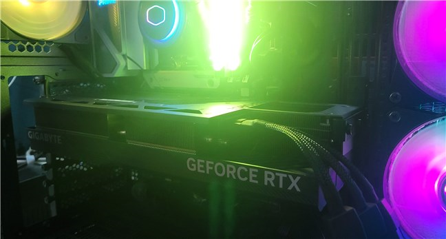 The GIGABYTE GeForce RTX 4080 SUPER WINDFORCE 16G graphics card