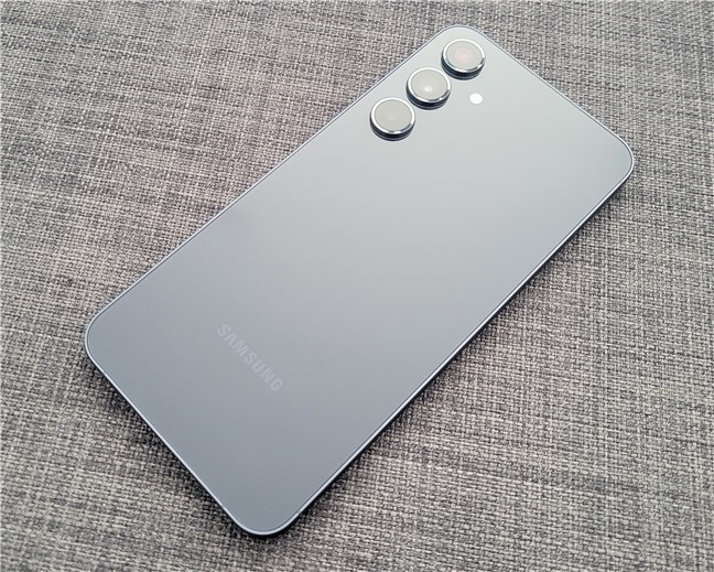 The back looks similar to that of the Galaxy S24