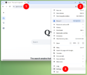How to set up the search engine in Google Chrome