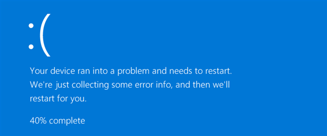 When Windows 10 crashes often, resetting it may help