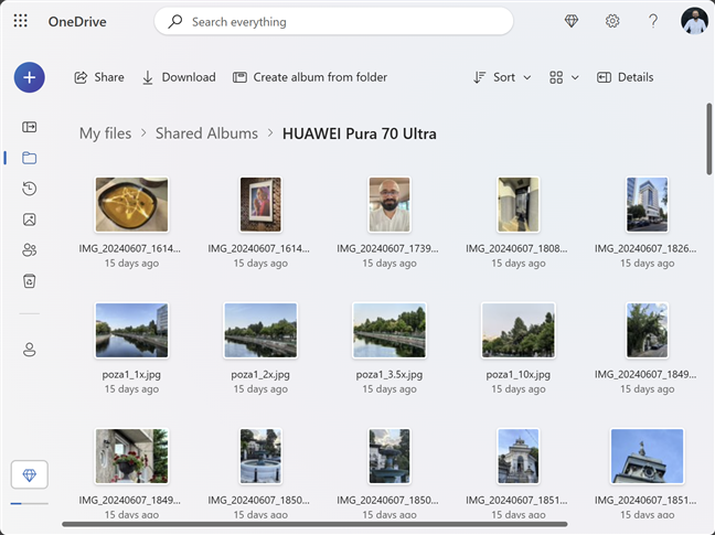 See my album with pictures taken with HUAWEI Pura 70 Ultra