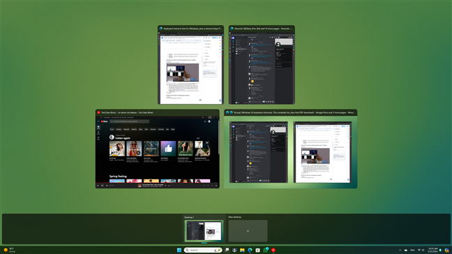 Task View from Windows 10