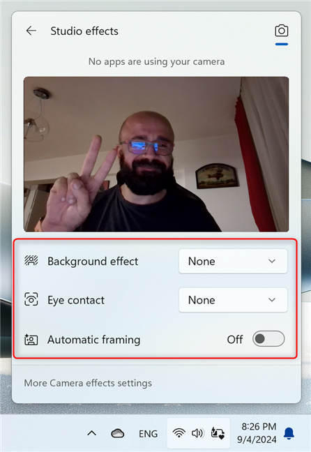 Set everything to None or Off