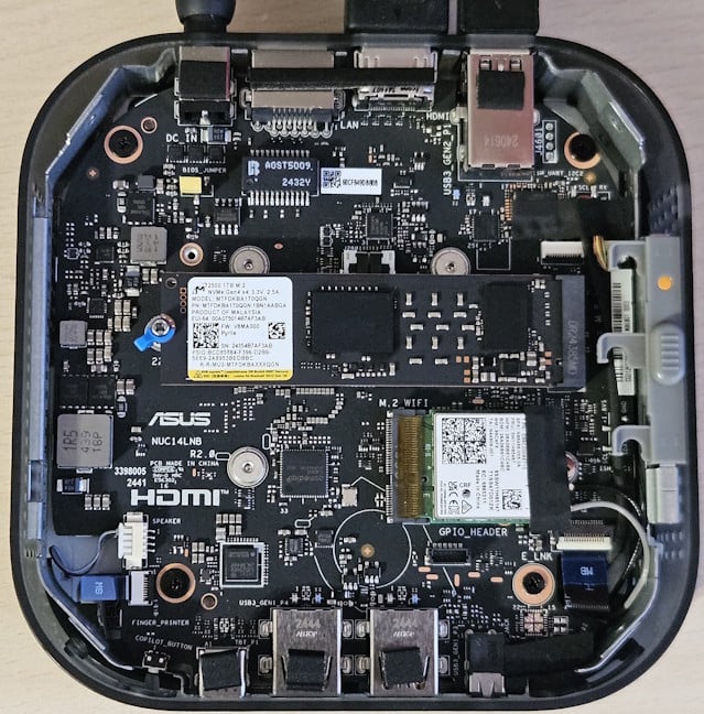You can change the SSD or add one of your own