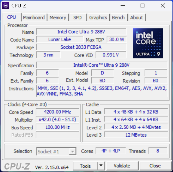 Details about the processor