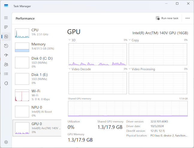 ASUS NUC 14 Pro AI+ features Intel Arc graphics
