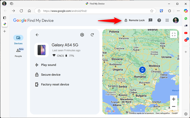 Remote Lock is a simpler Secure device option