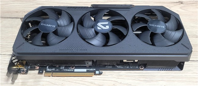 The GIGABYTE Radeon RX 9070 XT GAMING OC 16G has 16 GB of memory
