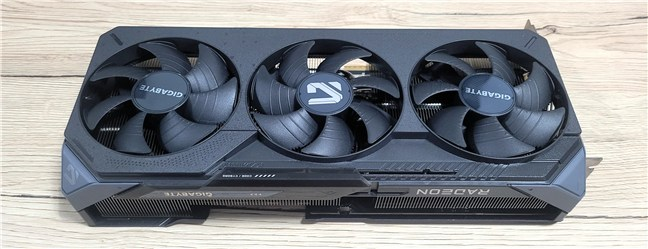 This GPU is shorter than similar Radeon RX 9070 XT cards