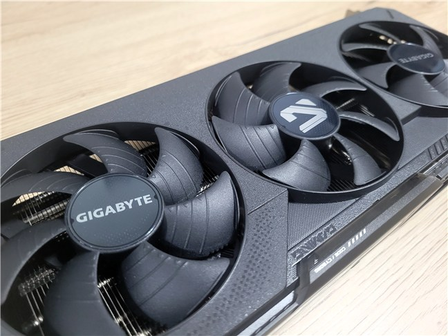 The GPU is cooled by a triple-fan WINDFORCE system