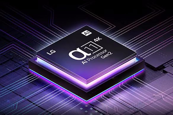 LG OLED evo AI G5 includes an α11 AI Processor 4K Gen2