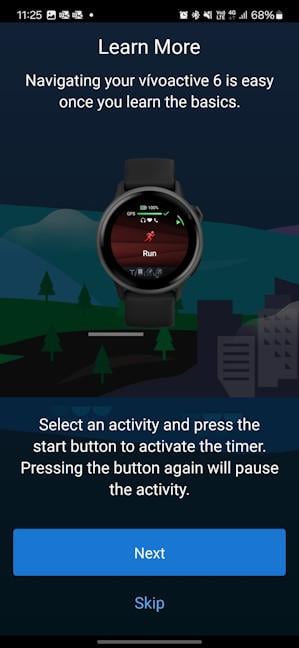 You should read the tutorial for how to use this smartwatch
