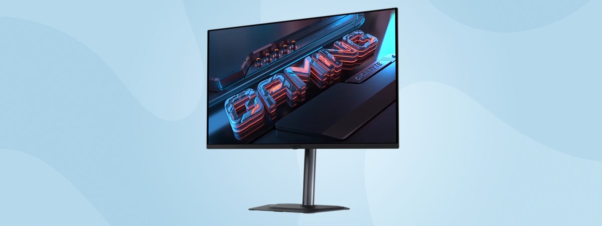 GIGABYTE MO32U gaming monitor review: Beautiful and fast!