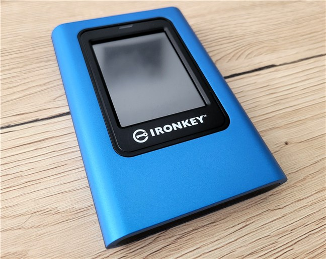 The drive aesthetics feature dark blue and black 