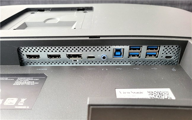 A generous amount of ports is available on the back