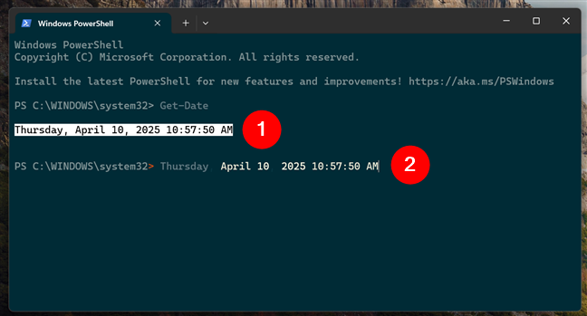 Copying and pasting in the Windows Terminal