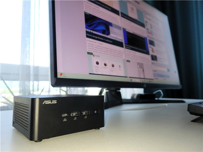 The ASUS NUC 15 Pro performs great in everyday activities