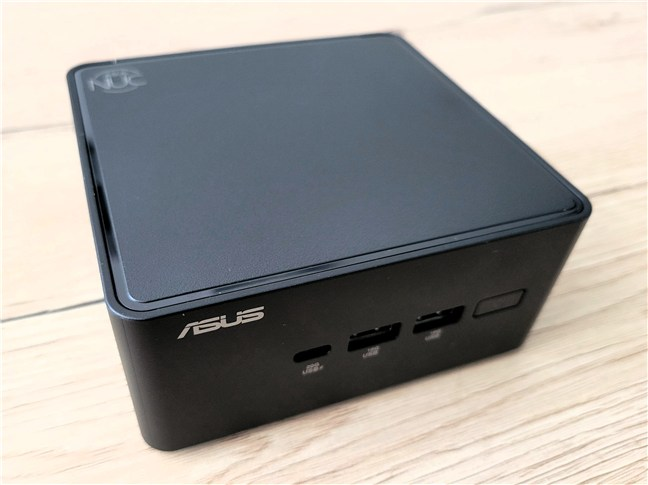 The ASUS NUC 15 Pro is small and compact
