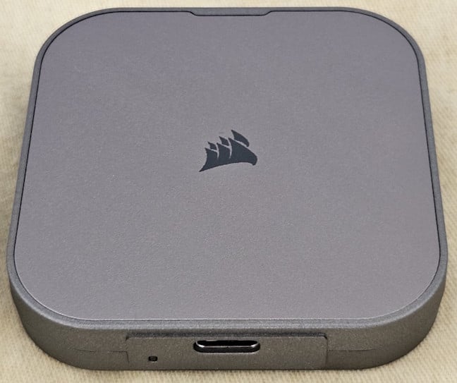 Corsair EX400U has a USB-C port on the back