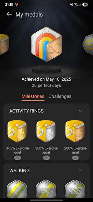 Who doesn't like medals?